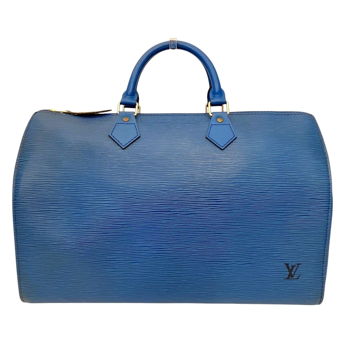 Louis Vuitton Speedy 35 Epi Handbag Leather