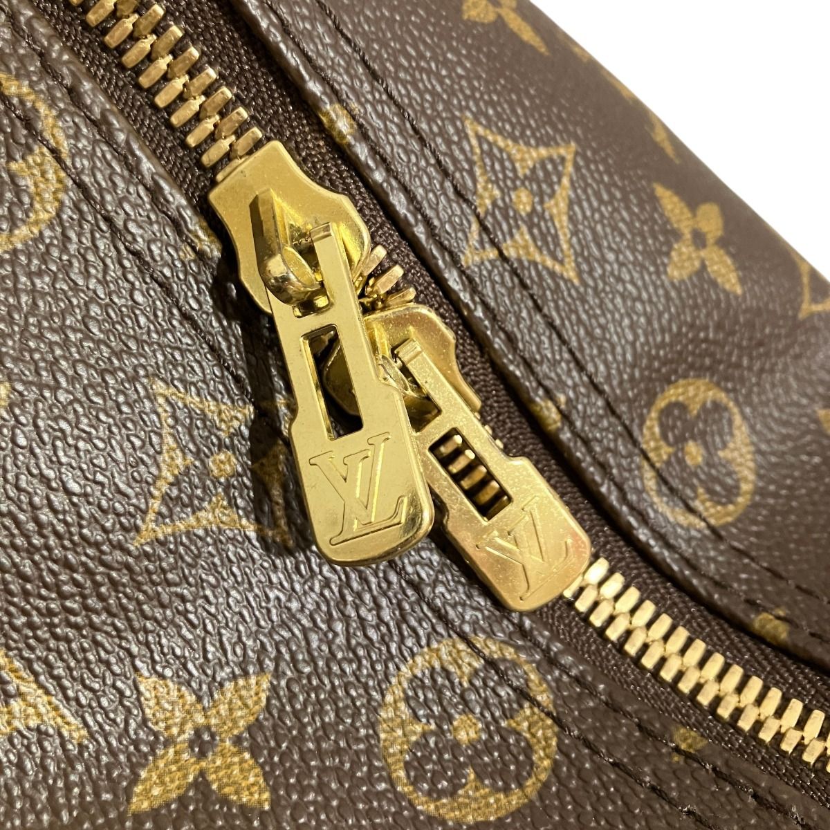Louis Vuitton Keepall 45 Monogram Boston Bag Canvas Leather — view 8