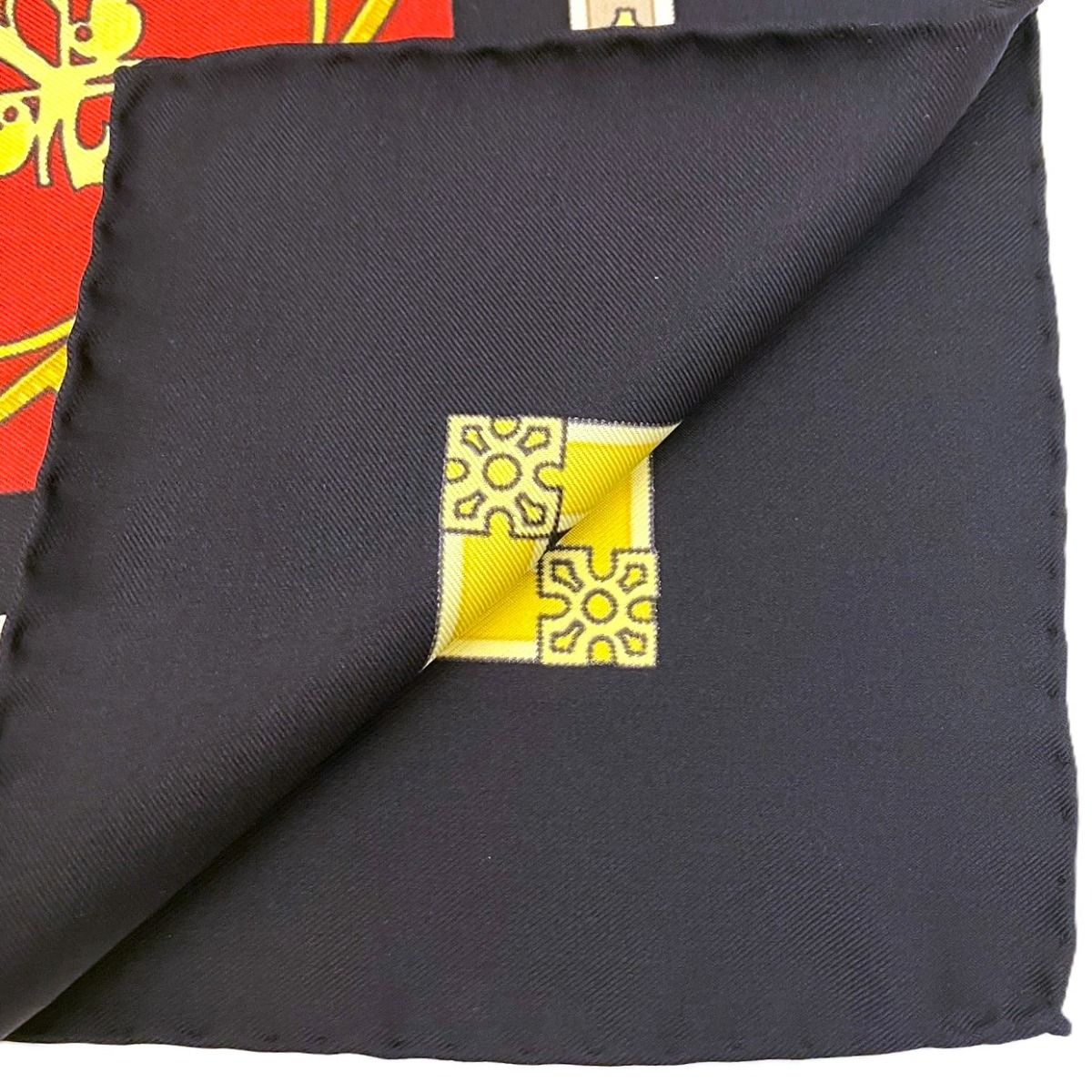 Hermes Carre 90 Nose Leather Scarf Silk — view 3