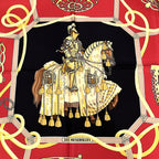 Hermes Carre 90 Nose Leather Scarf Silk — view 2