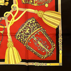 Hermes Carre 90 Nose Leather Scarf Silk — view 6
