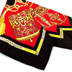 Hermes Carre 90 Nose Leather Scarf Silk — view 8