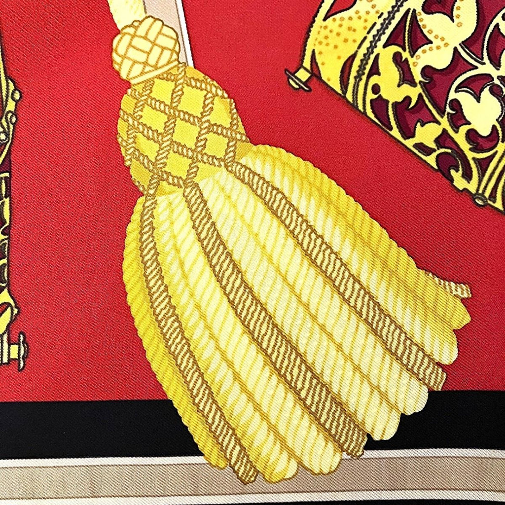 Hermes Carre 90 Nose Leather Scarf Silk — view 7