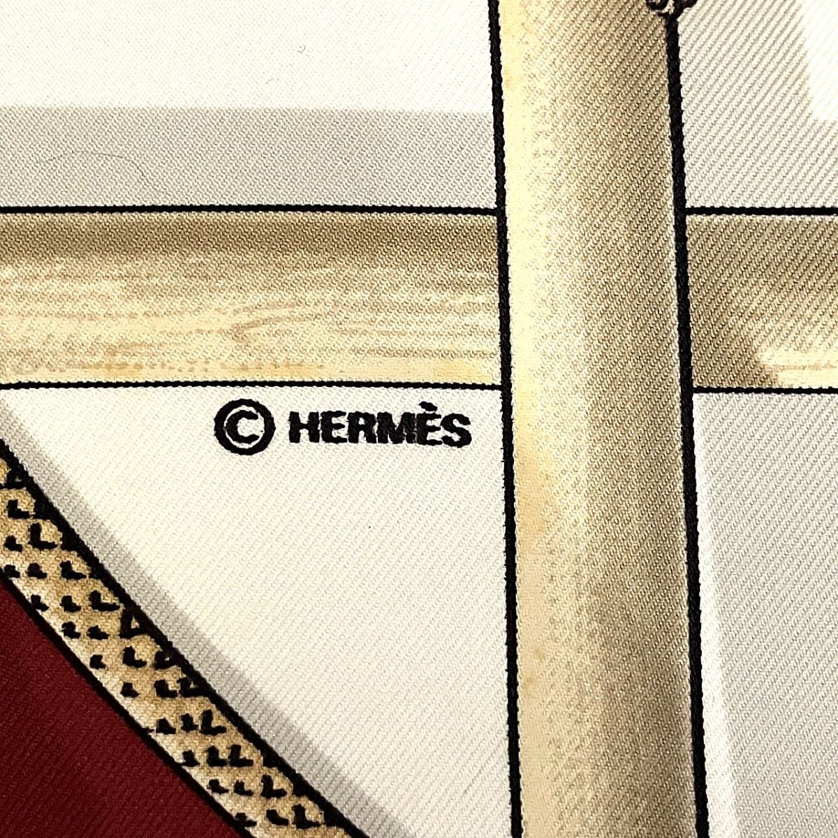 Hermes Carre 90 Cane and Decoration Scarf Silk — view 4