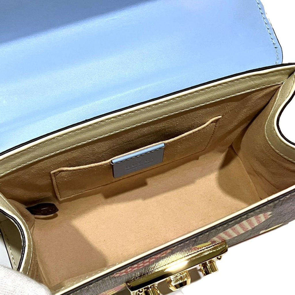 Gucci GG Supreme Shoulder Bag Leather — view 6