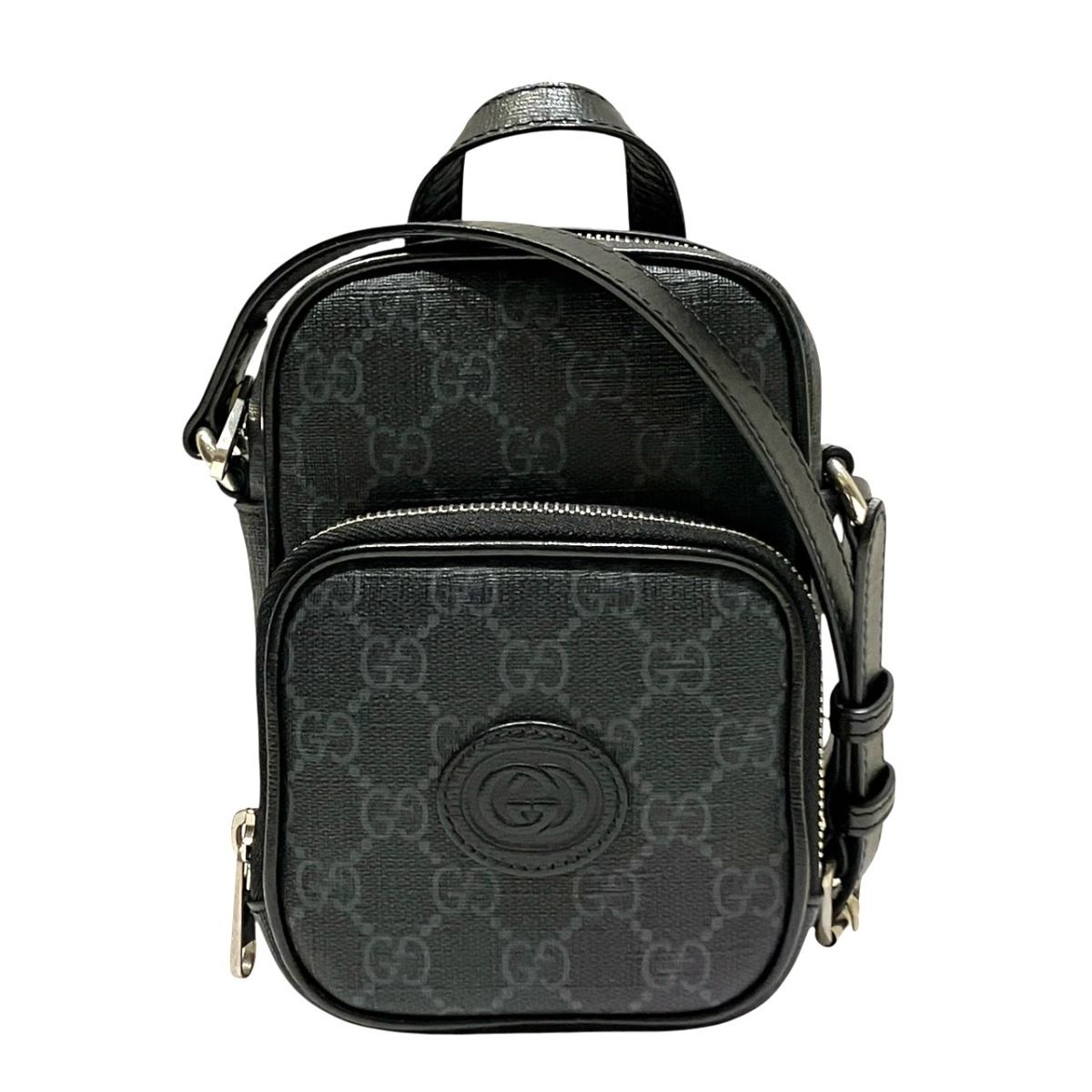 Gucci Interlocking G GG Supreme Shoulder Bag