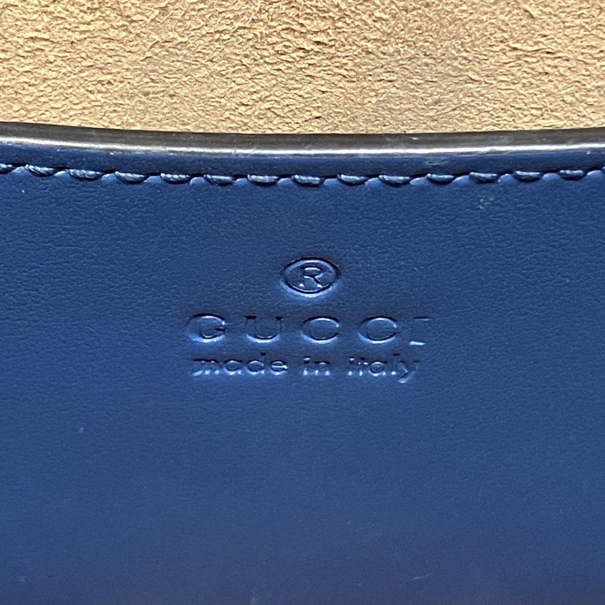 Gucci Quilted Mini GG Marmont Shoulder Bag Leather — view 4