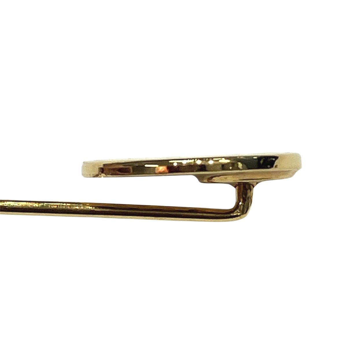 Hermes Sellier Pin Brooch Metal — view 6