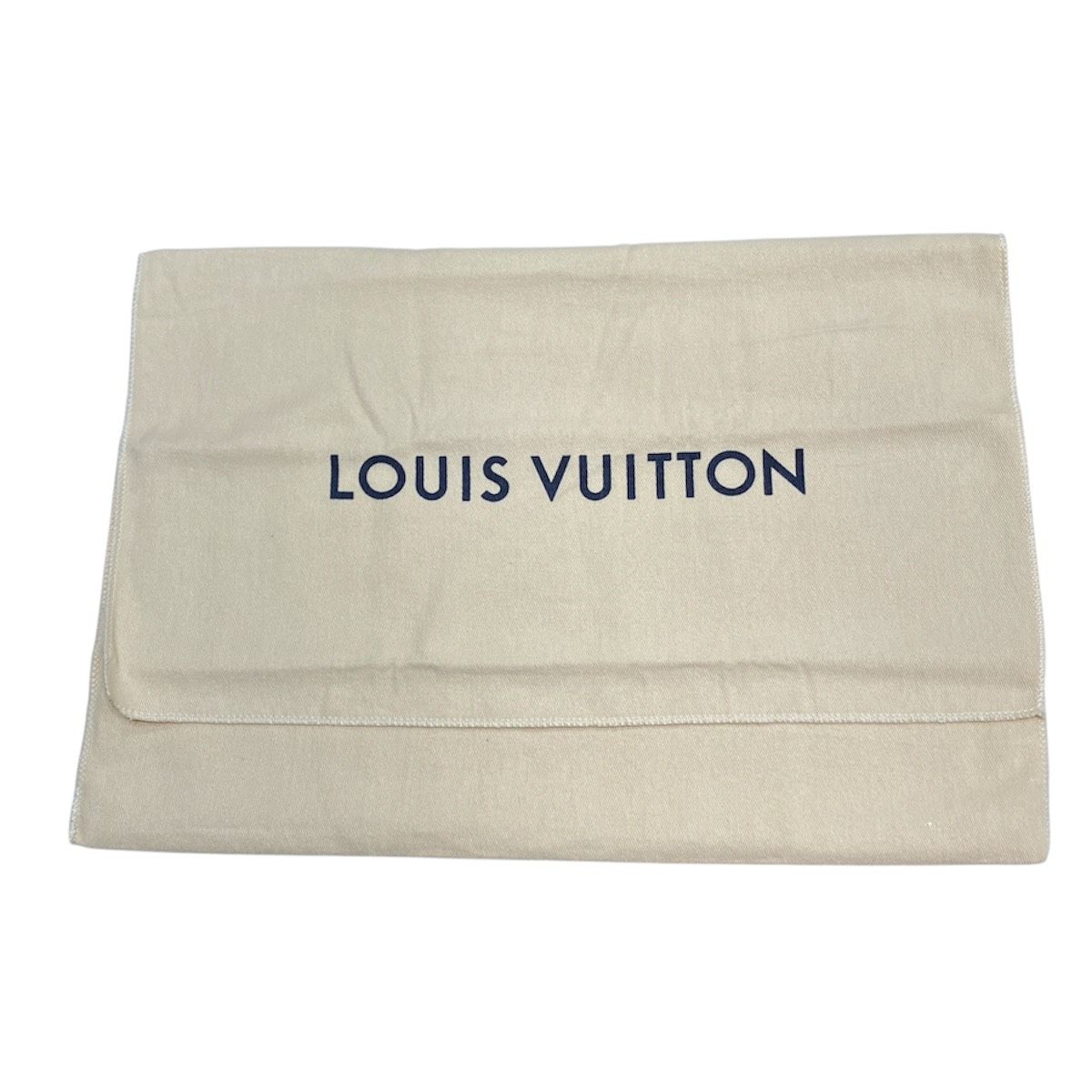 Louis Vuitton Supreme Collaboration Pochette Jules GM Epi Clutch Leather — view 5