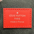 Louis Vuitton Supreme Collaboration Pochette Jules GM Epi Clutch Leather — view 4