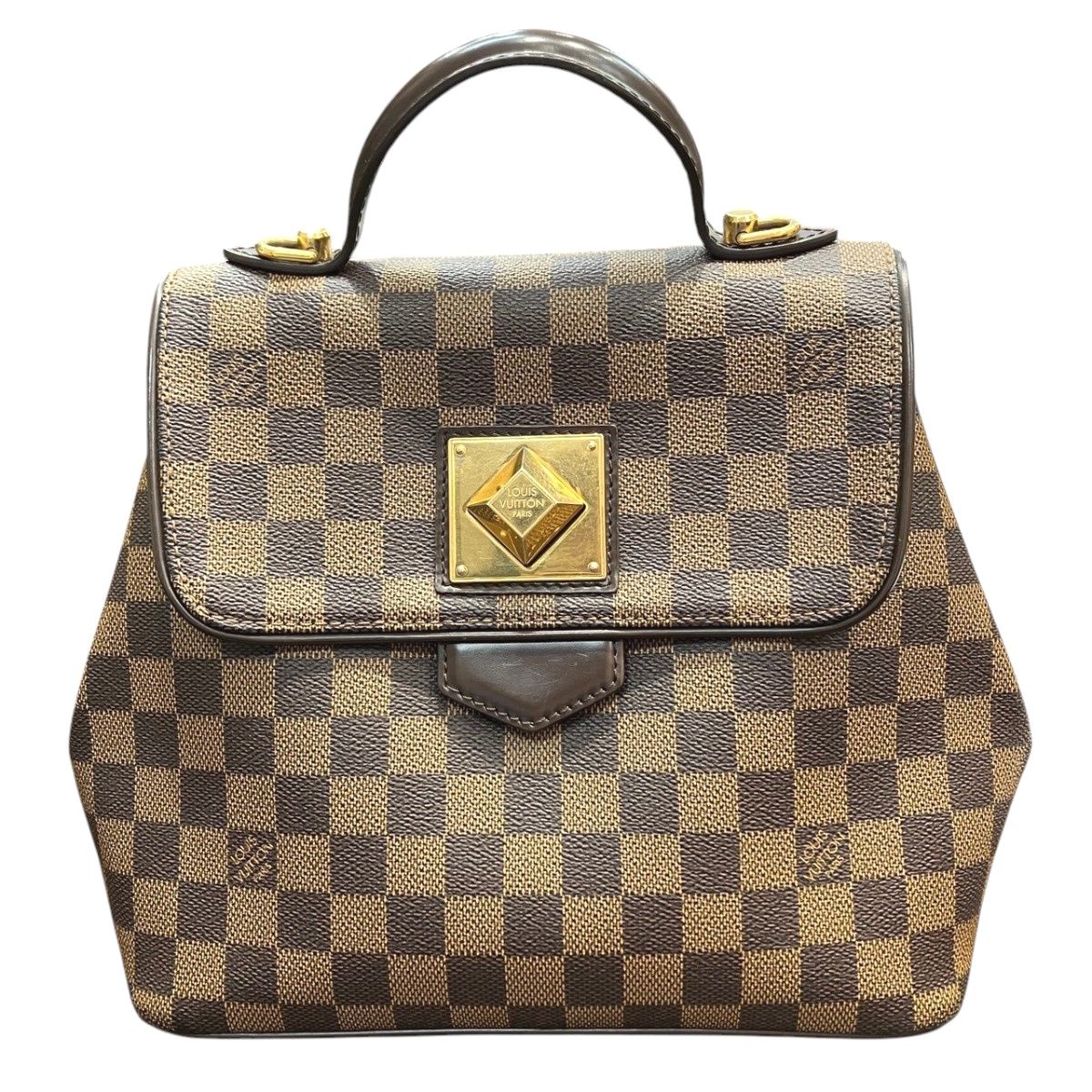 Louis Vuitton Bergamo PM Damier Handbag Canvas