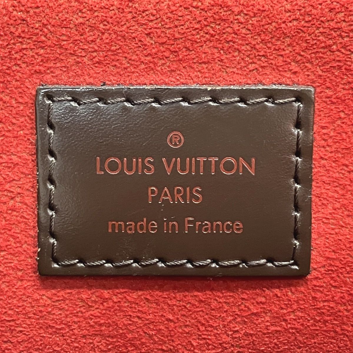 Louis Vuitton Bergamo PM Damier Handbag Canvas — view 4