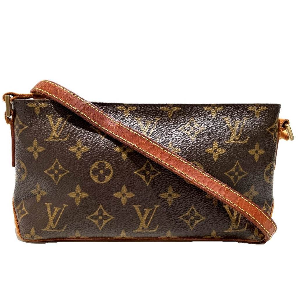 Louis Vuitton Trotteur Monogram Shoulder Bag Canvas