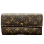 Louis Vuitton Portefeuille Sarah Monogram Bifold Wallet Canvas
