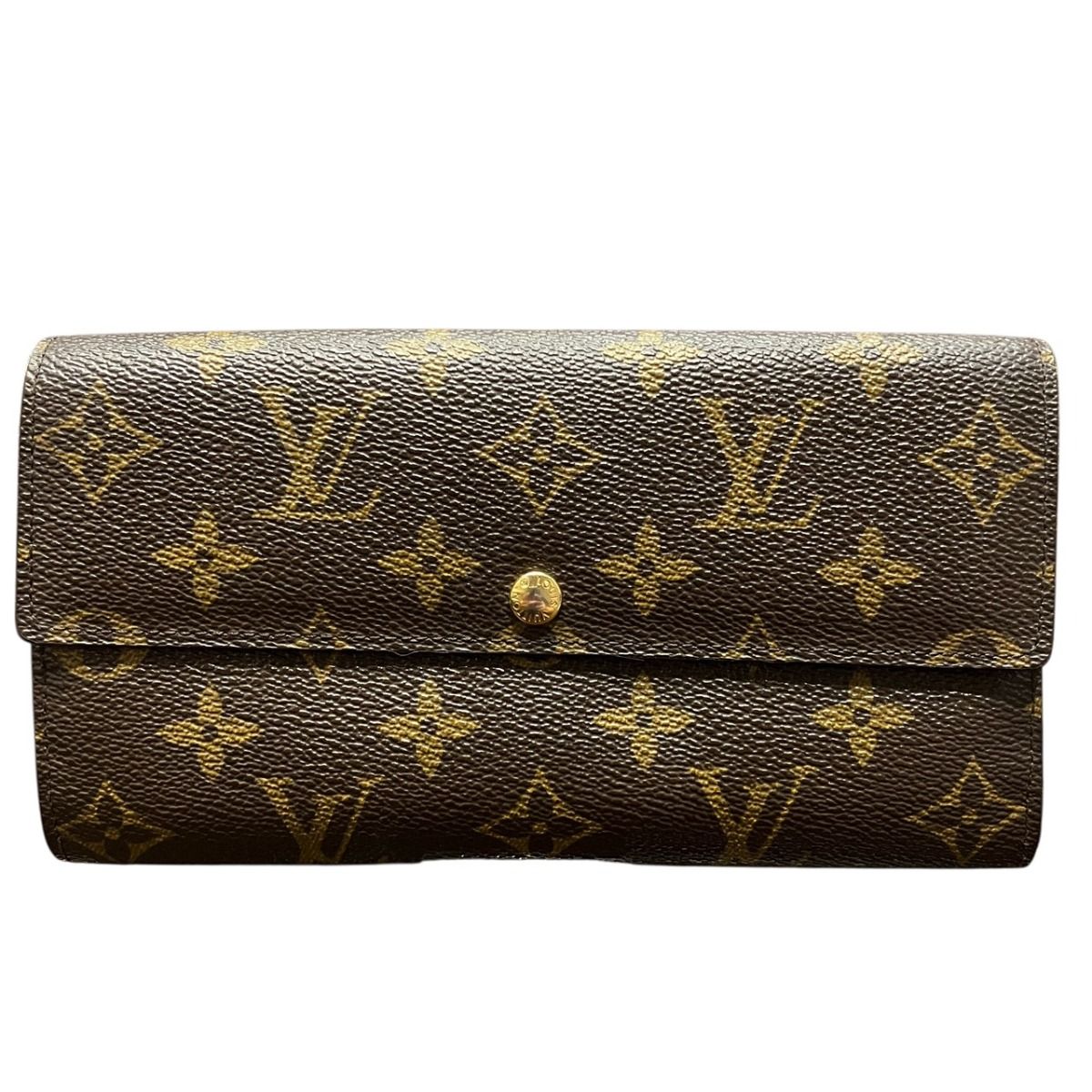 Louis Vuitton Portefeuille Sarah Monogram Bifold Wallet Canvas