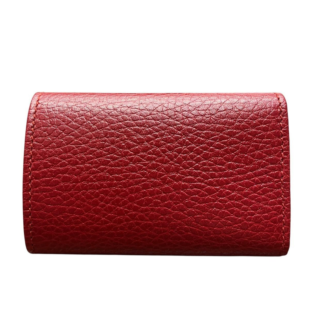 Gucci GG Marmont Key Case Leather Key Holder — view 2