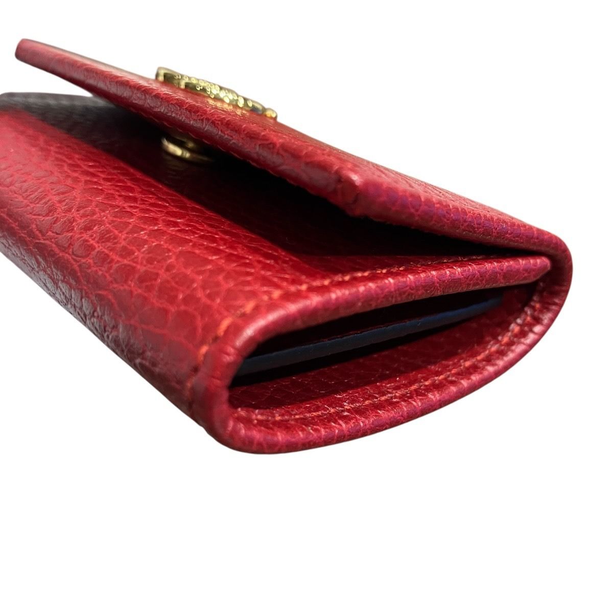 Gucci GG Marmont Key Case Leather Key Holder — view 8