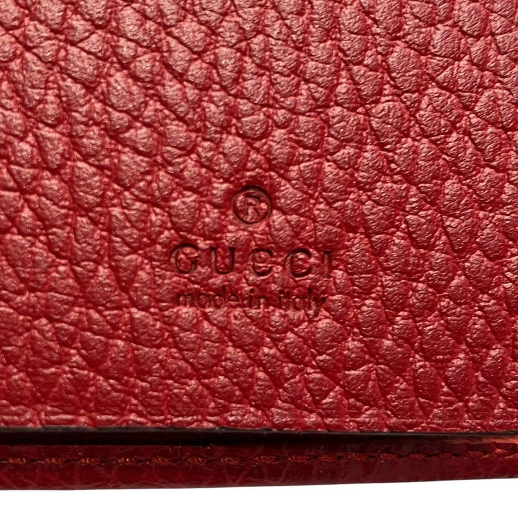 Gucci GG Marmont Key Case Leather Key Holder — view 4