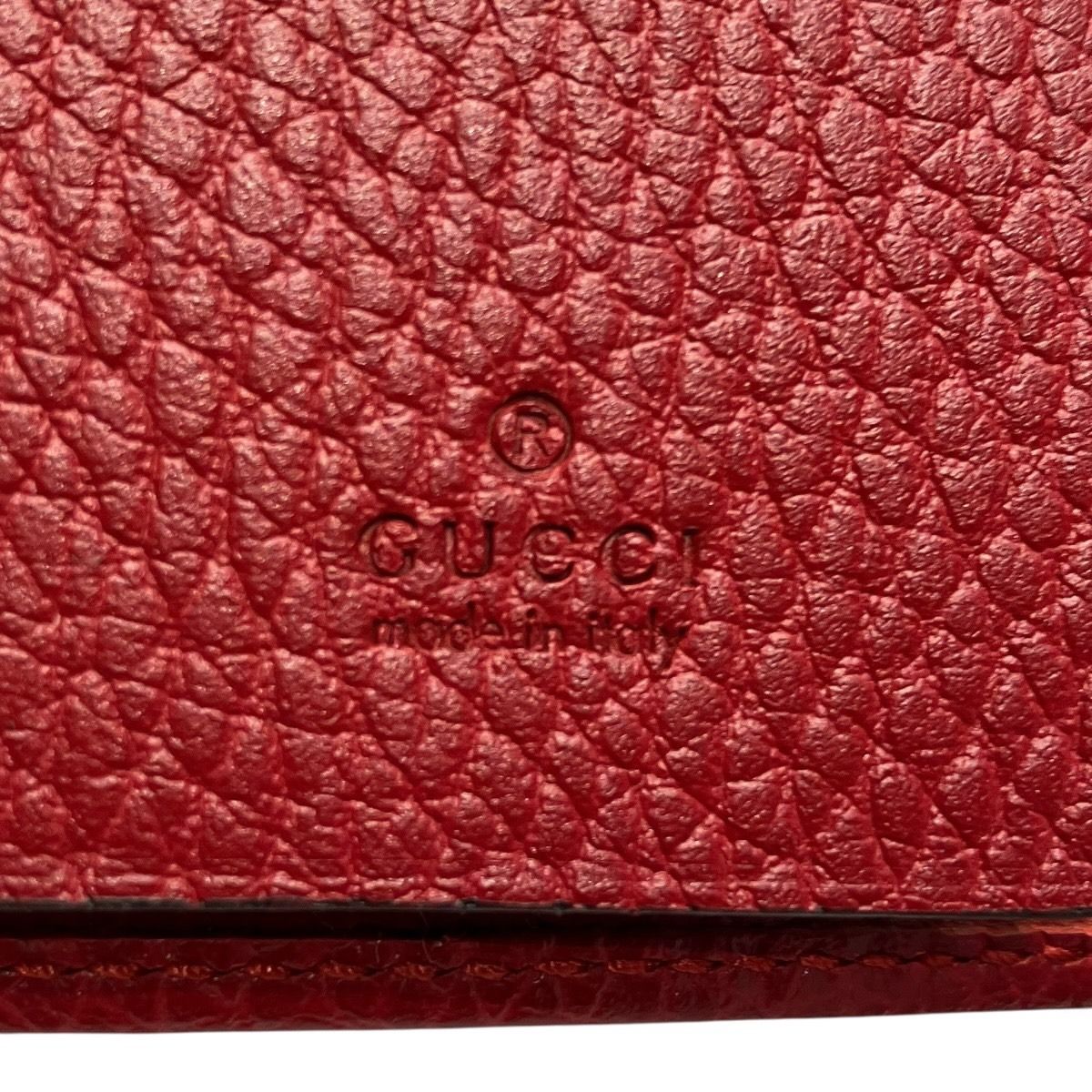 Gucci GG Marmont Key Case Leather Key Holder — view 4