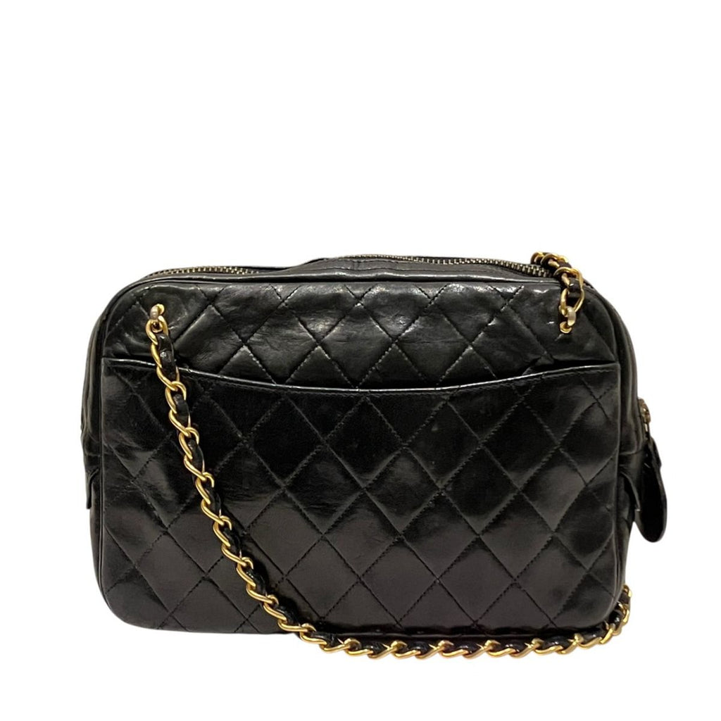 Chanel Quilted Shoulder Bag Lambskin — view 2