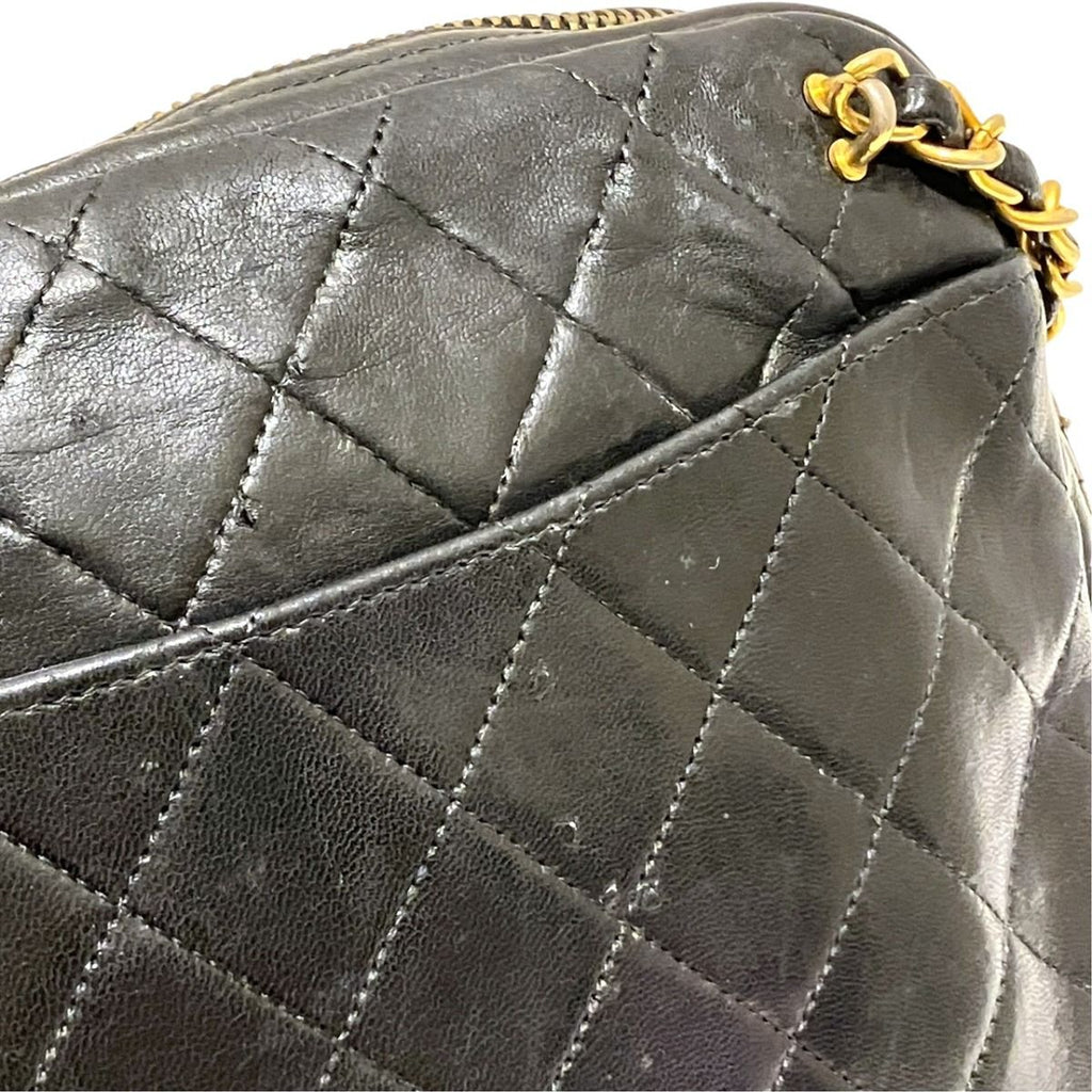 Chanel Quilted Shoulder Bag Lambskin — view 6