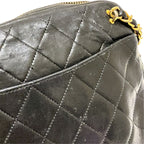 Chanel Quilted Shoulder Bag Lambskin — view 6