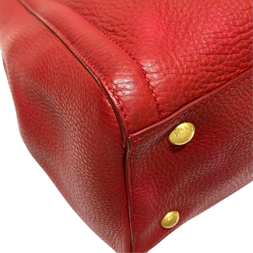 Prada Vitello Daino Tote Bag Leather — view 7