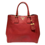 Prada Vitello Daino Tote Bag Leather