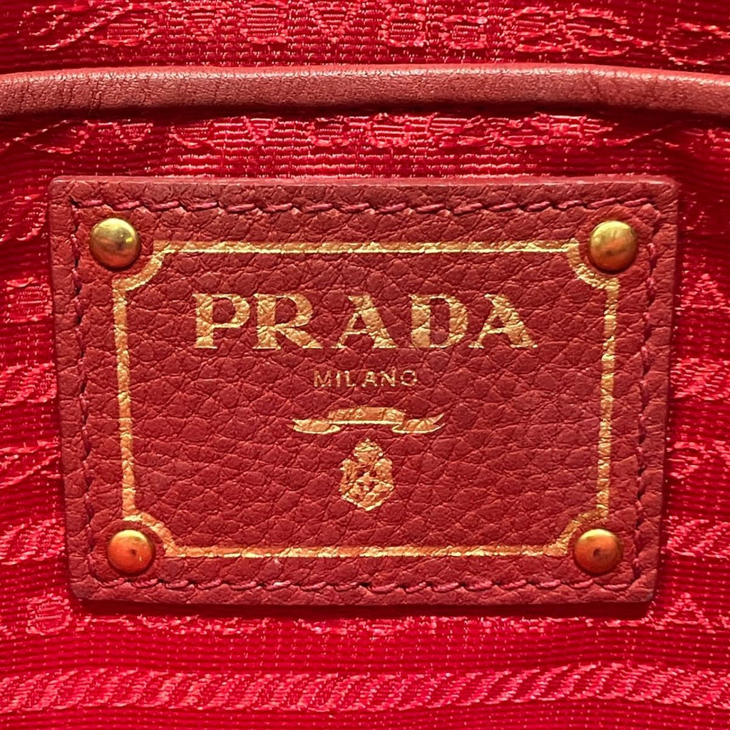 Prada Vitello Daino Tote Bag Leather — view 4