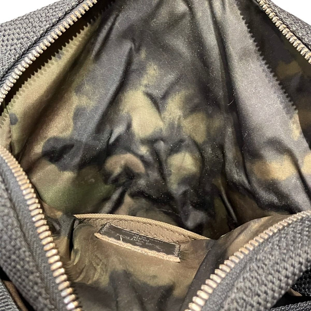 Louis Vuitton Citadin MM Damier Geant Shoulder Bag Leather Canvas — view 6