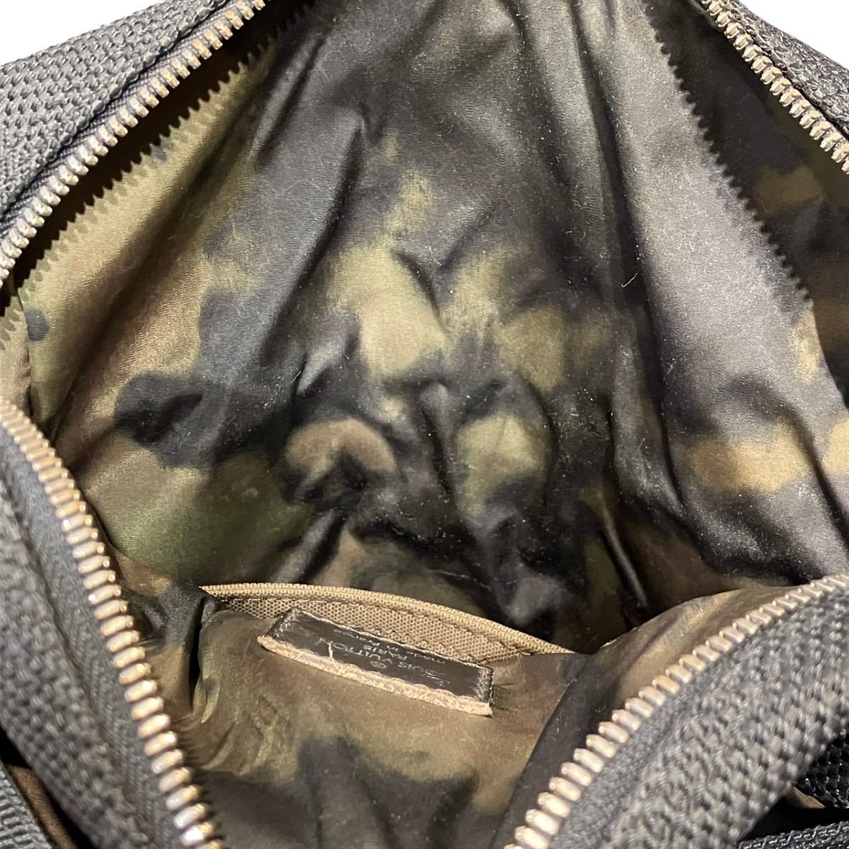 Louis Vuitton Citadin MM Damier Geant Shoulder Bag Leather Canvas — view 6