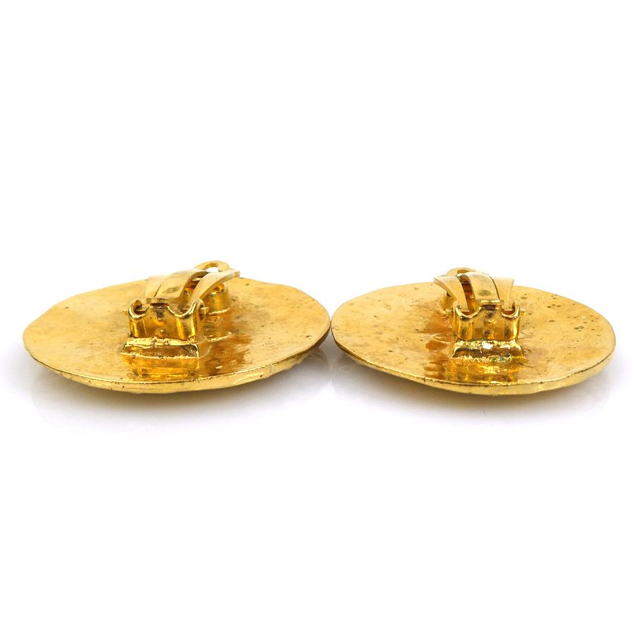 Chanel Earrings Gold — view 6