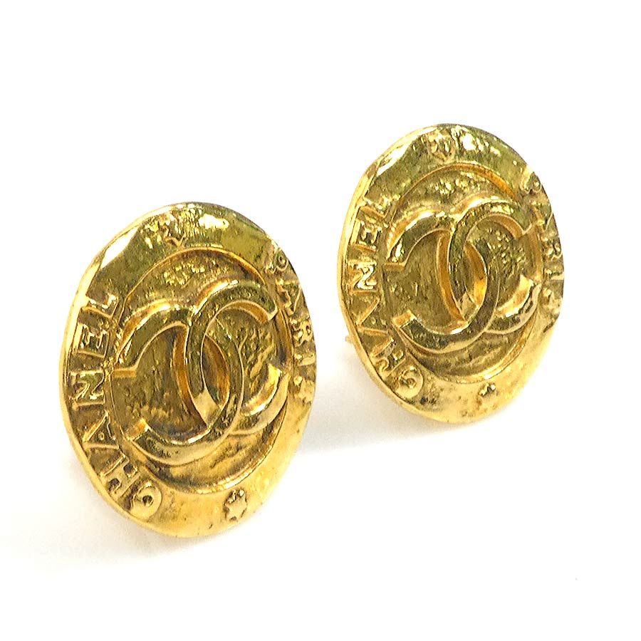 Chanel Earrings Gold — view 2