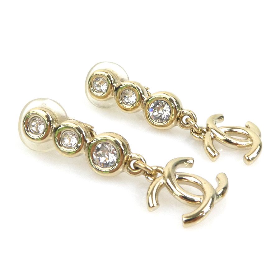 Chanel Earrings Gold — view 2