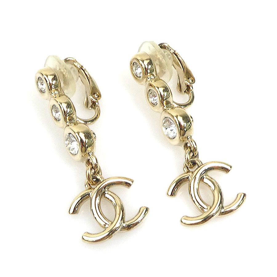 Chanel Earrings Gold — view 3
