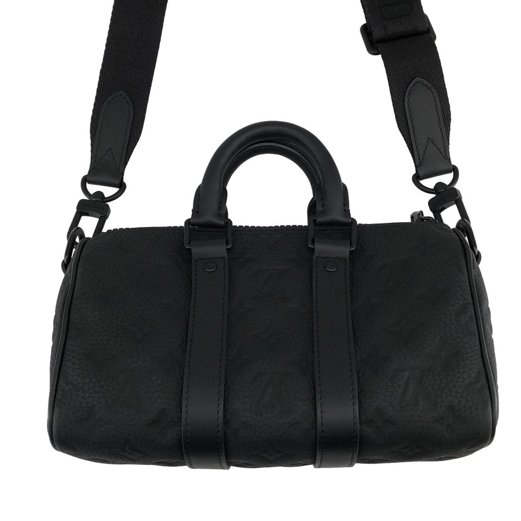 Louis Vuitton Keepall Bandouliere 25 Shoulder Bag Black — view 4