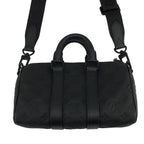 Louis Vuitton Keepall Bandouliere 25 Shoulder Bag Black — view 4