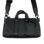 Louis Vuitton Keepall Bandouliere 25 Shoulder Bag Black — view 2