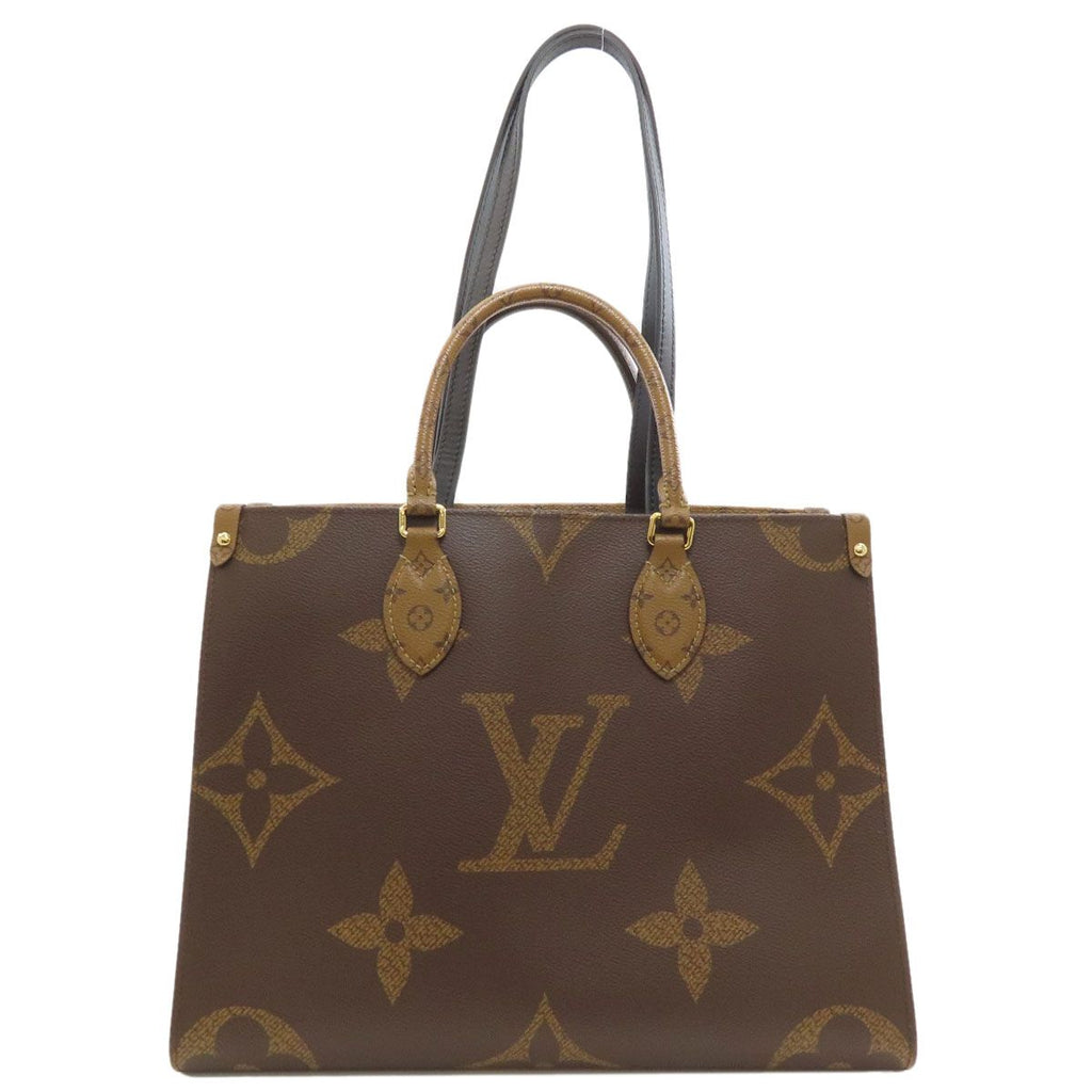Louis Vuitton On The Go MM Tote Bag Giant Monogram