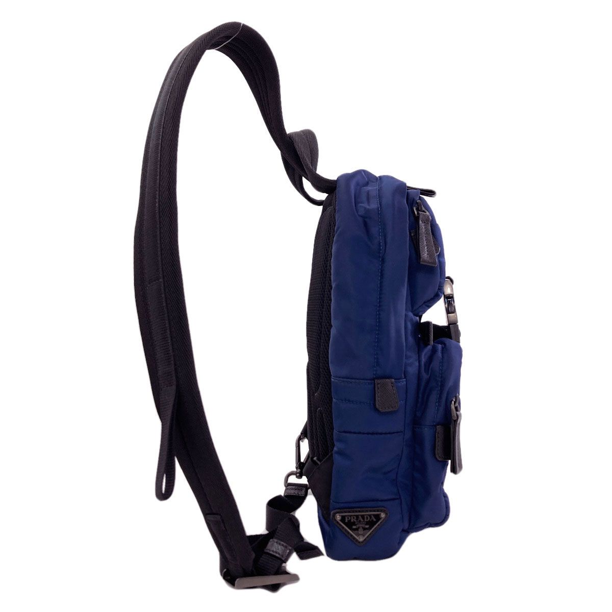 Prada Backpack Nylon Blue — view 3