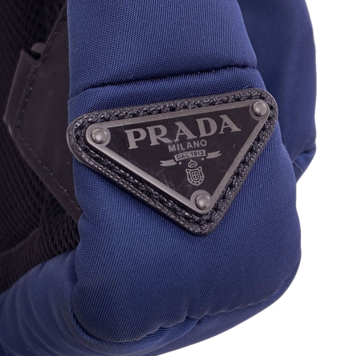 Prada Backpack Nylon Blue — view 8