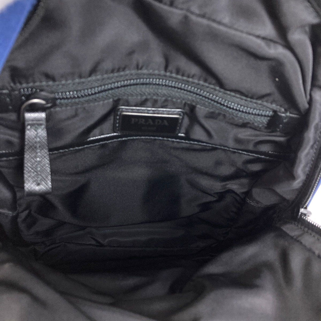 Prada Backpack Nylon Blue — view 5