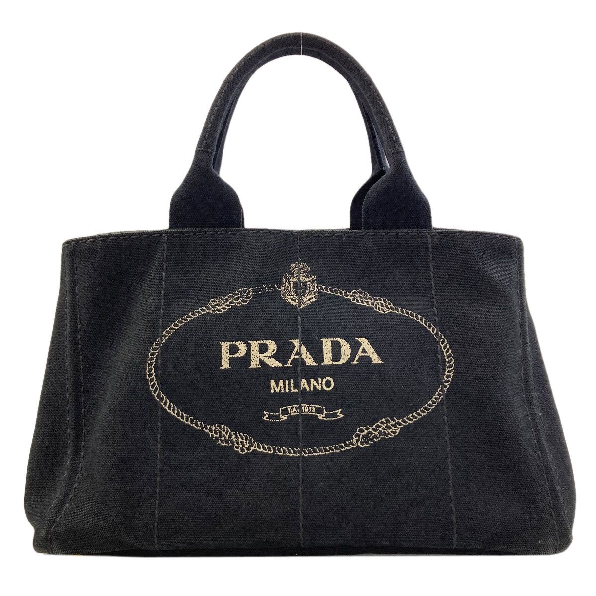 Prada Canapa Handbag Canvas