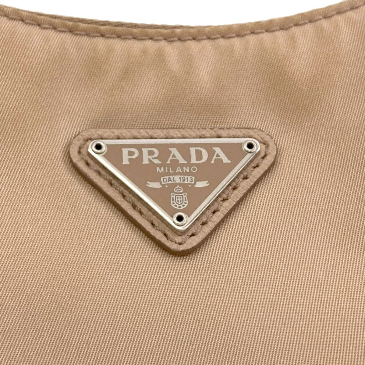 Prada Logo Re Edition 2-Way Handbag Nylon — view 8