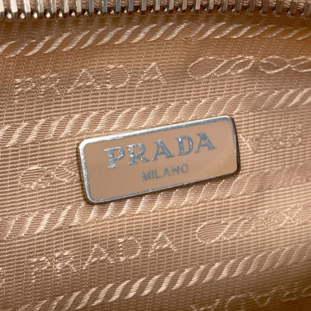 Prada Logo Re Edition 2-Way Handbag Nylon — view 6