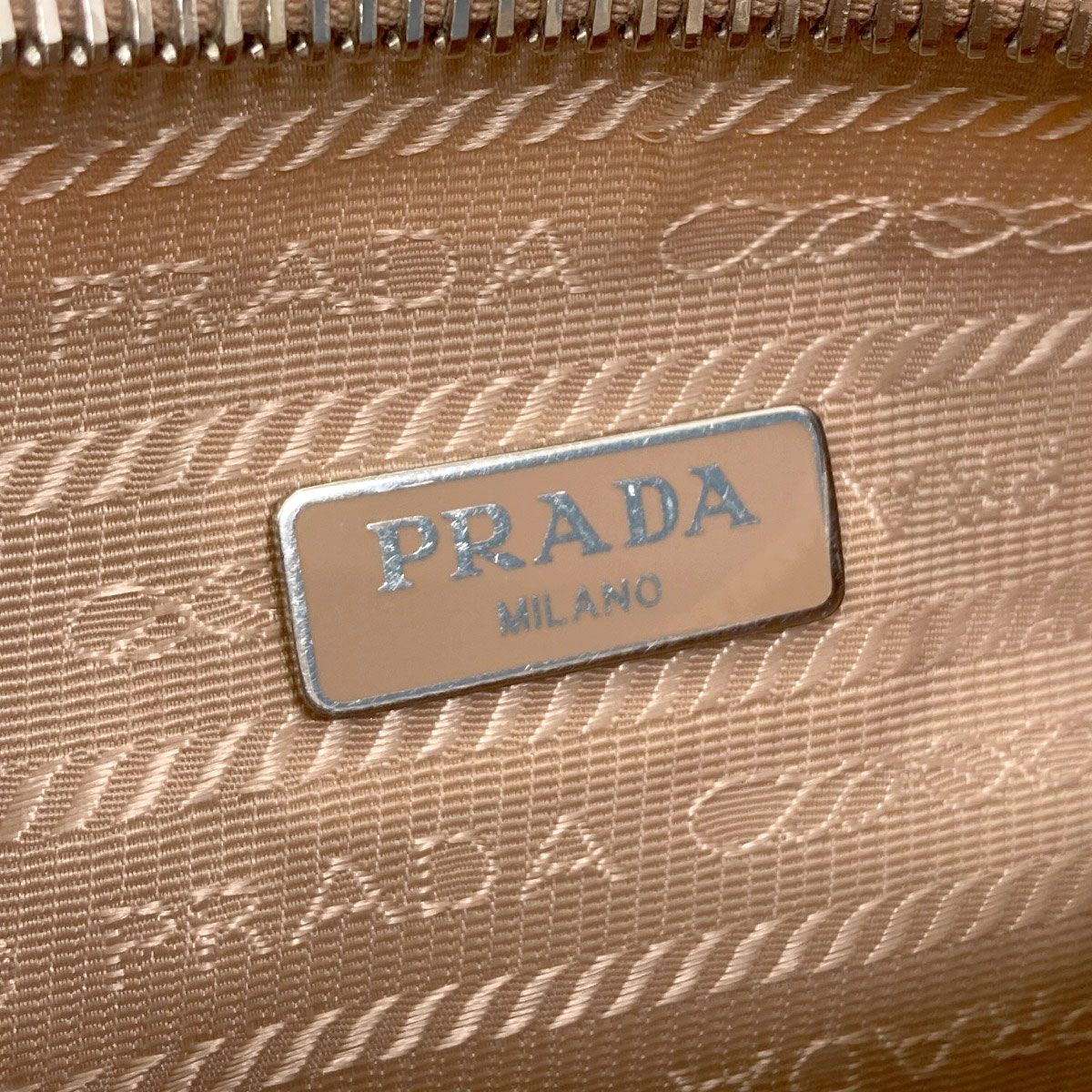 Prada Logo Re Edition 2-Way Handbag Nylon — view 6