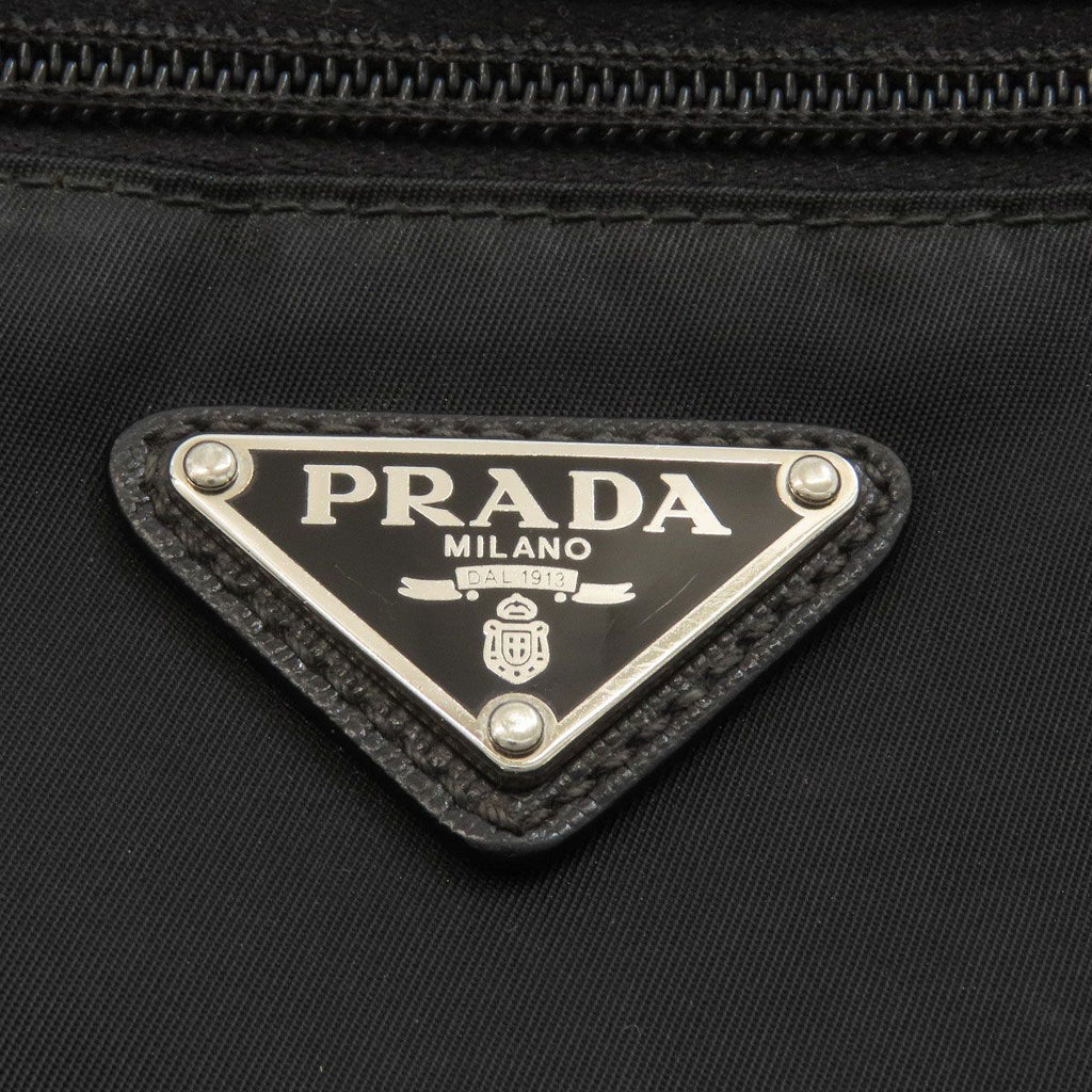 Prada Logo Long Shoulder Bag Nylon — view 7