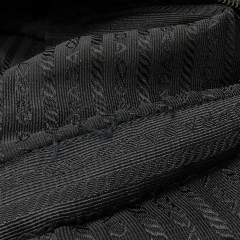 Prada Logo Long Shoulder Bag Nylon — view 8
