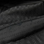 Prada Logo Long Shoulder Bag Nylon — view 8