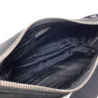 Prada Logo Re Edition 2-Way Shoulder Bag Recycled Nylon — view 5